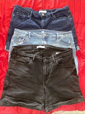 Women’s Shorts Bundle -Classic High-Rise Jean Short